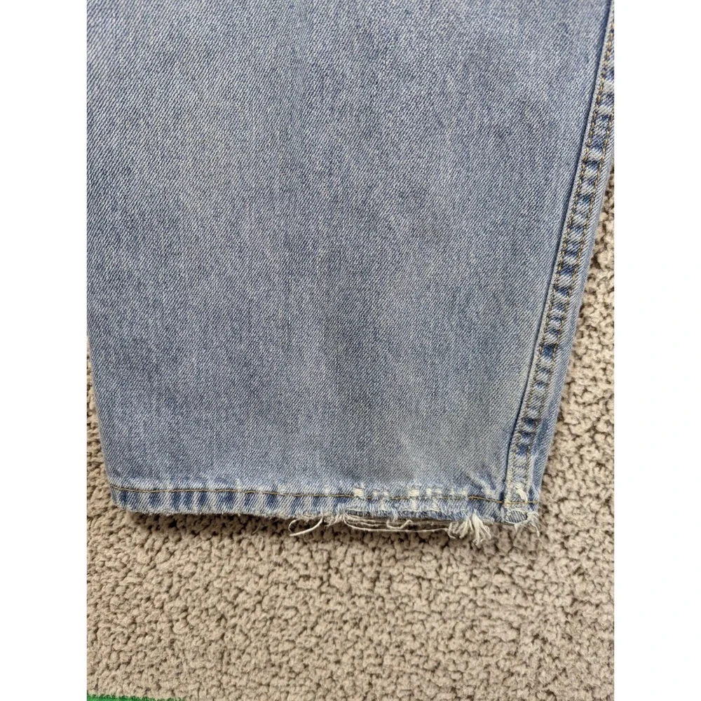 Levi's 505 Men's Jeans Size‎ 47X30.5 (Tag 48x32) Blue Regular Fit Straight Leg